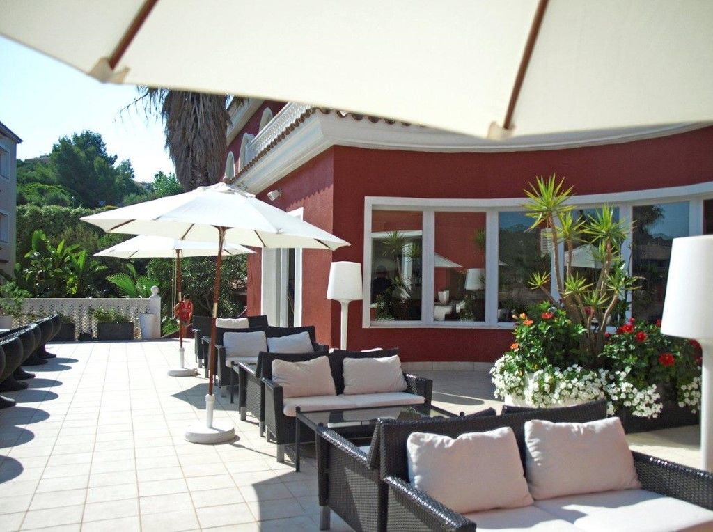 Aparthotel HG Jardin de Menorca Son Bou Exterior foto